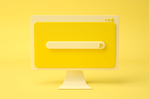 Yellow Desktop and Website URL field